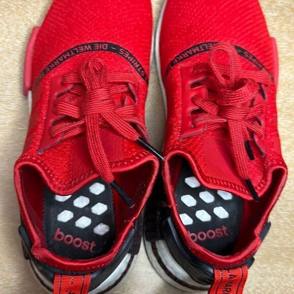 Adidas NMD R1 Speckle Pack Scarlet Black - Picture 5 of 8